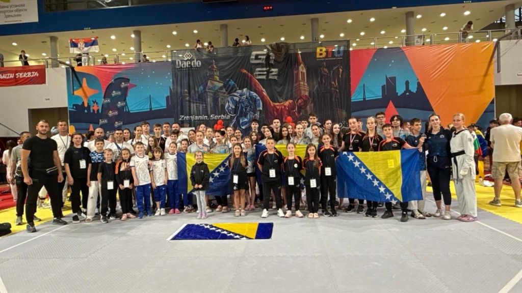 Sjajni rezultati taekwando kluba iz BiH na prvenstvu Balkana