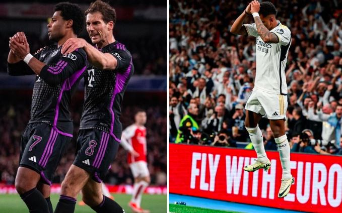 Sjajno poluvrijeme u Ligi prvaka: Preokreti Reala i Bayerna