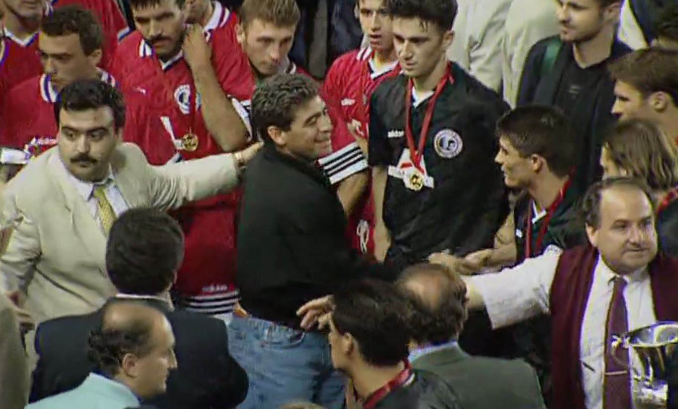 Sjećanje na dan kada je Maradona prisustvovao meču za djecu BiH