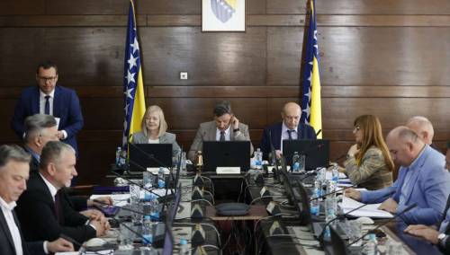 Sjednica Vlade FBiH u Sarajevu