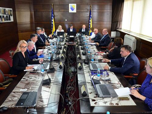 Sjednica Vlade Federacije BiH danas u Sarajevu