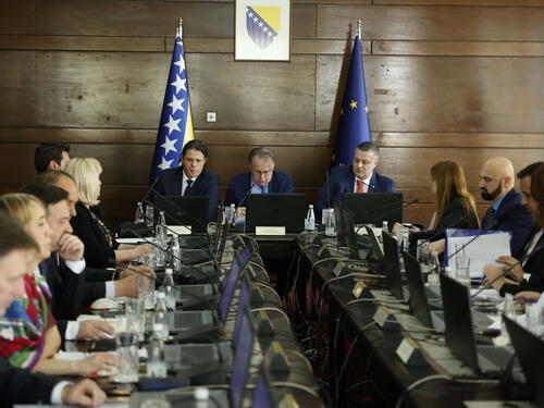 Sutra sjednica Vlade Federacije BiH