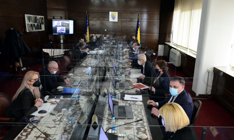 Sjednica Vlade Federacije BiH u Sarajevu