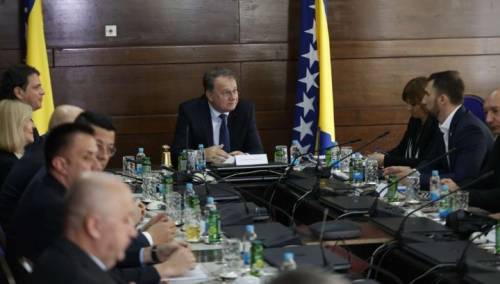 Sjednica Vlade Federacije BiH u Sarajevu
