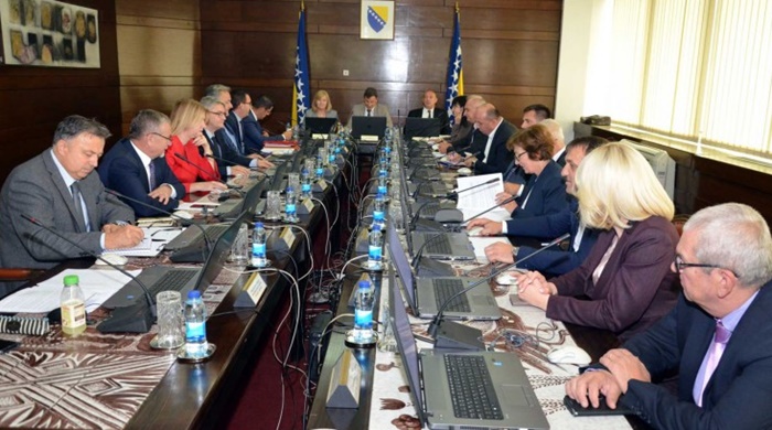 Sjednica Vlade Federacije BiH u Sarajevu