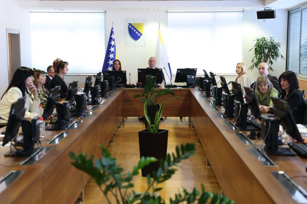 Sjednica VSTV-a BiH 9. i 10. aprila