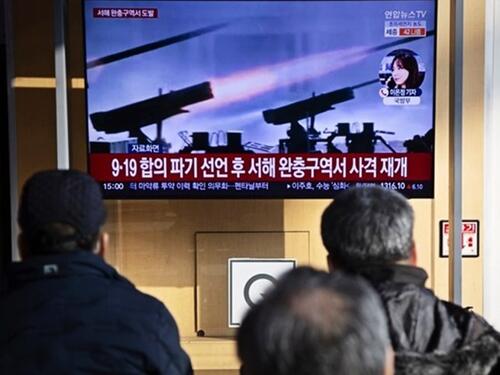 Sjeverna Koreja ispalila više od 60 projektila blizu granice sa Južnom Korejom