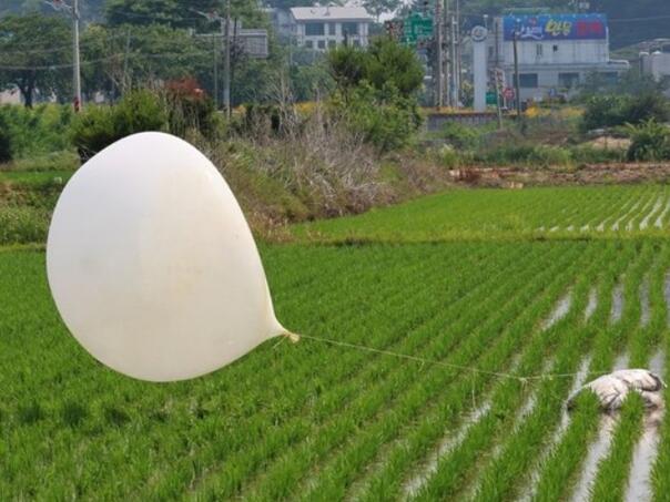 Sjeverna Koreja opet poslala balone pune smeća Južnoj