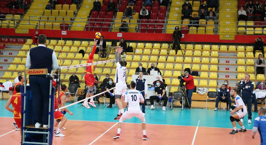 Sjeverna Makedonija ponovo savladala bh. odbojkaše