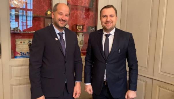 Skaka i Junodo razgovarali o saradnji Sarajeva i Lozane u oblasti sporta