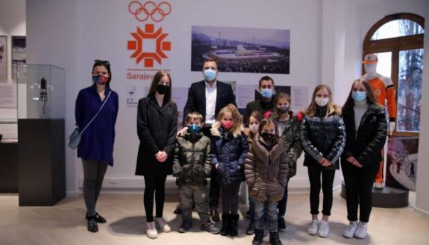 Skaka obilježio godišnjicu EYOF-a sa omladinom iz Srebrenice