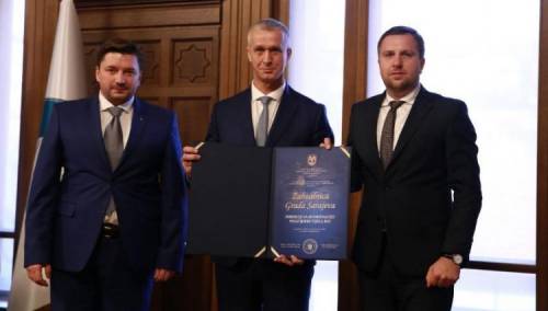 Skaka uručio zahvalnicu Direkciji za koordinaciju policijskih tijela BiH