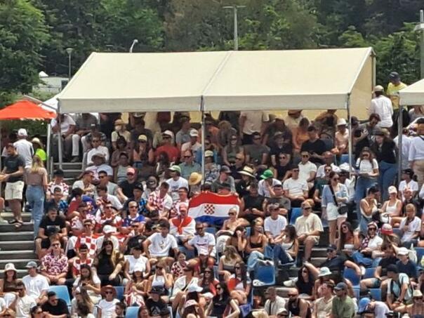 Skandal na Australian openu: Hrvatski navijači na tribine donijeli ustašku zastavu
