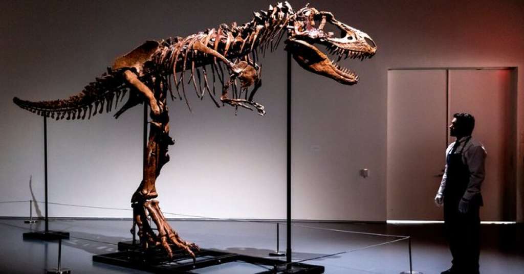 Skelet drevnog dinosaurusa prodat na aukciji privatnom kupcu za 6 miliona dolara
