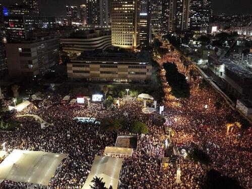Skoro pola miliona ljudi na ulicama Izraela: Traže prekid rata