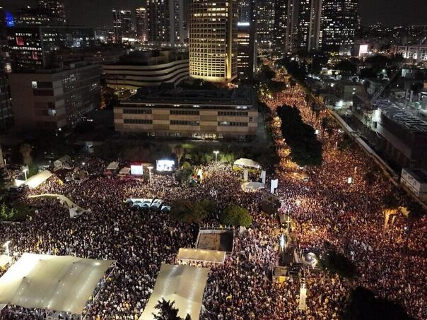 Skoro pola miliona ljudi na ulicama Izraela: Traže prekid rata