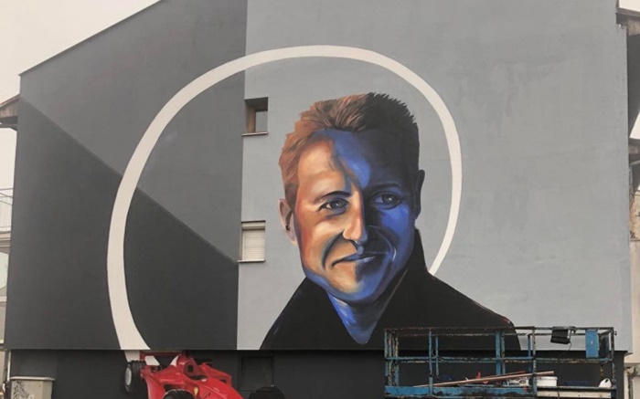 Skoro završen mural Michaelu Schumacheru u Sarajevu 