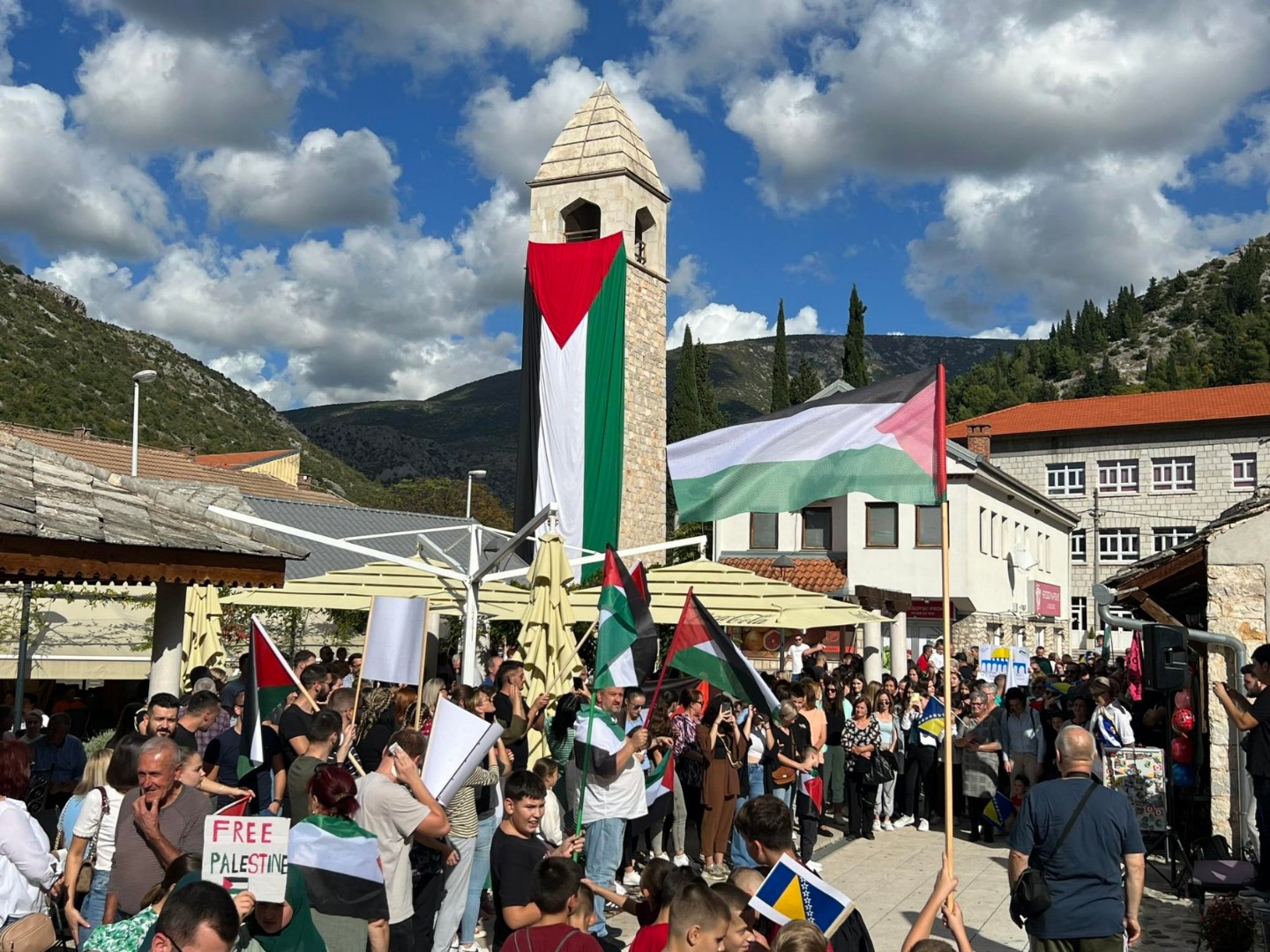 Skup podrške narodu Palestine se održava i u Stocu