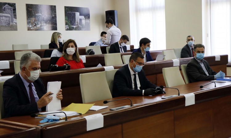 Skupština HNK raspravlja o 'korona zakonu'