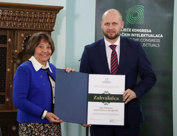 Skupština KS dobitnik priznanja Vijeća kongresa bošnjačkih intelektualaca