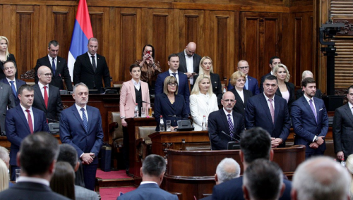 Skupština Srbije izabrala novu vladu