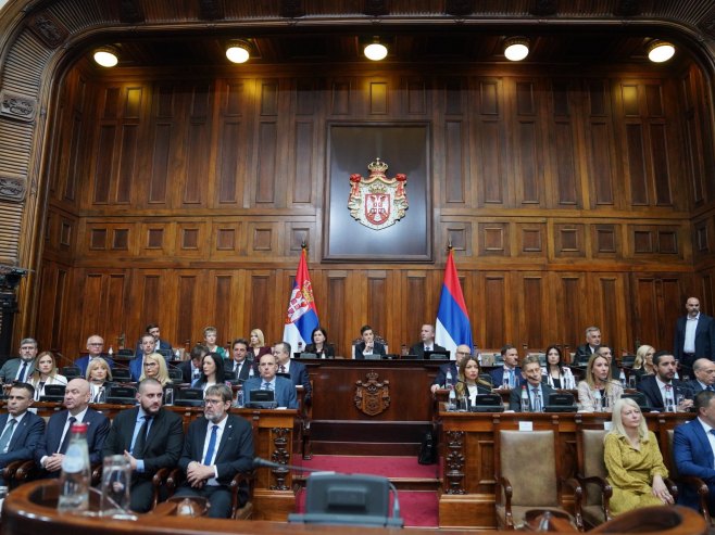 Skupština Srbije nastavlja vanrednu sjednicu, na dnevnom redu odluka o usvajanju Deklaracije