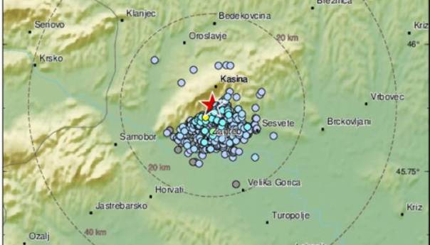 Slabiji zemljotres potresao Zagreb