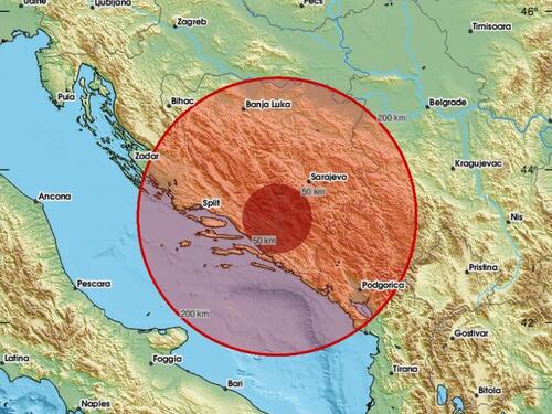 Slabiji zemljotres zabilježen između Mostara i Ljubuškog