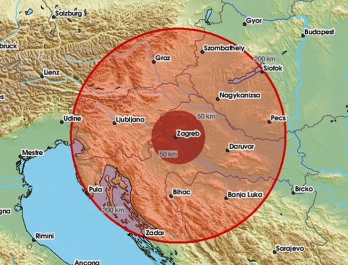 Slabiji zemljotres zatresao Zagreb