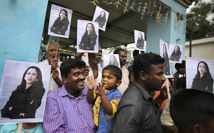 Slavlje u indijskom selu zbog inauguracije Kamale Harris