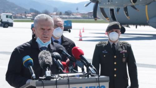 Sletio avion sa medicinskom pomoći iz Turske