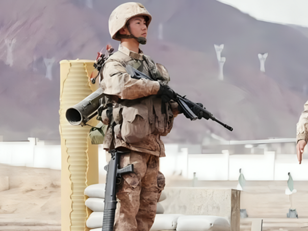 Kineski vojnik izazvao pažnju: Toliko oružja nema ni u video igrama