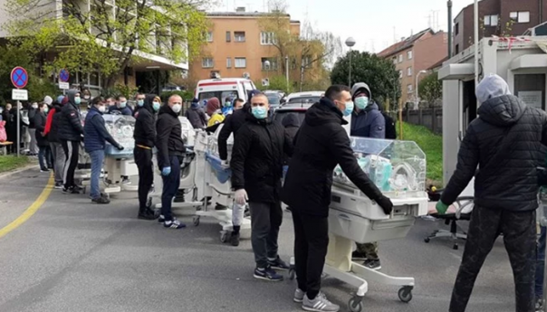 Slika koja je oduševila Hrvatsku: Navijači Dinama spašavaju inkubatore iz porodilišta