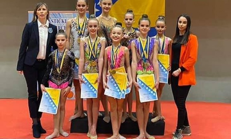 'Sloboda' najbolja na državnom prvenstvu u ritmičkoj gimnastici