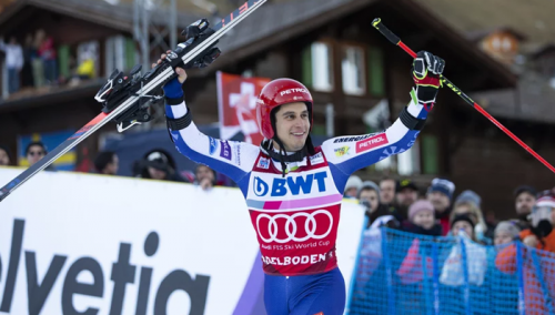 Slovenac Kranjec pobjednik veleslaloma u Adelbodenu, Hrvat Zubčić drugi