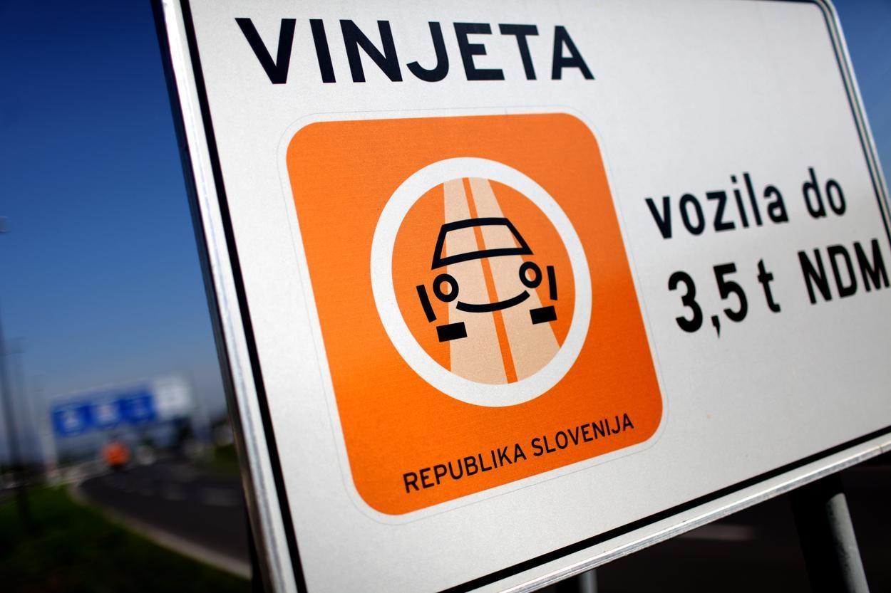 Slovenija: Krajem godine e-vinjete