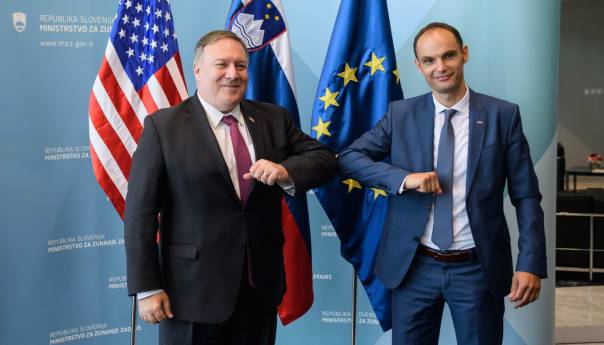 Slovenski ministar razgovarao s Pompeom o bilaterali i regionalnim inicijativama