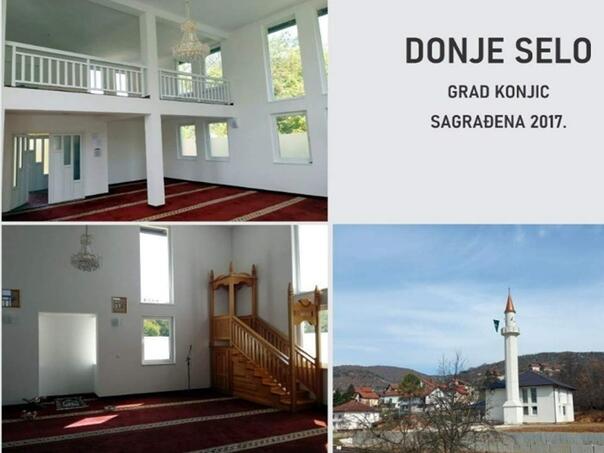 Slučaj u Donjem Selu u Konjicu: Problem što je izgrađena džamija