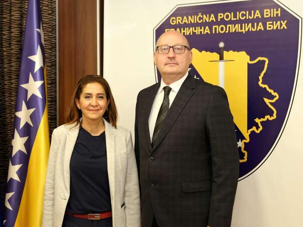 Službenica Ambasade SAD i direktor GPBIH o novom sistemu granične provjere