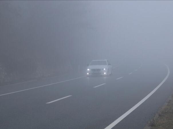 Smanjena vidljivost na dionicama u kotlinama i uz riječne tokove