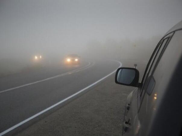 Smanjena vidljivost u kotlinama zbog magle