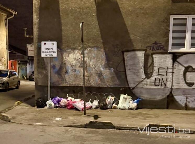 Smeće pored znaka zabrane: Nekultura bez sankcija u Sarajevu