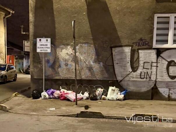 Smeće pored znaka zabrane: Nekultura bez sankcija u Sarajevu