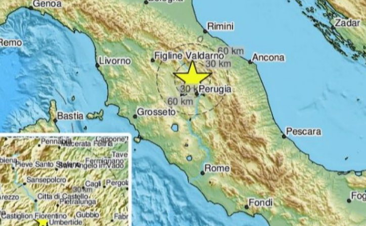 Snažan zemljotres jačine 4,9 stepeni pogodio Italiju