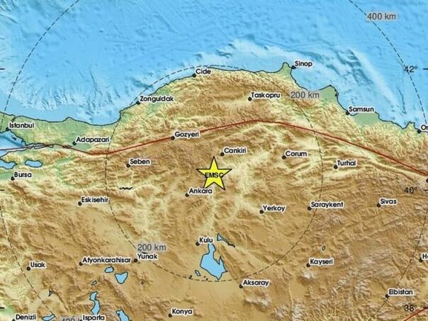Snažan zemljotres pogodio glavni grad Turske