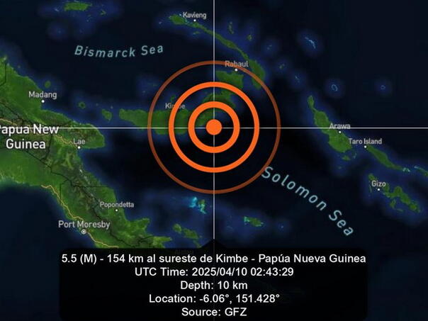Snažan zemljotres pogodio Papuu Novu Gvineju