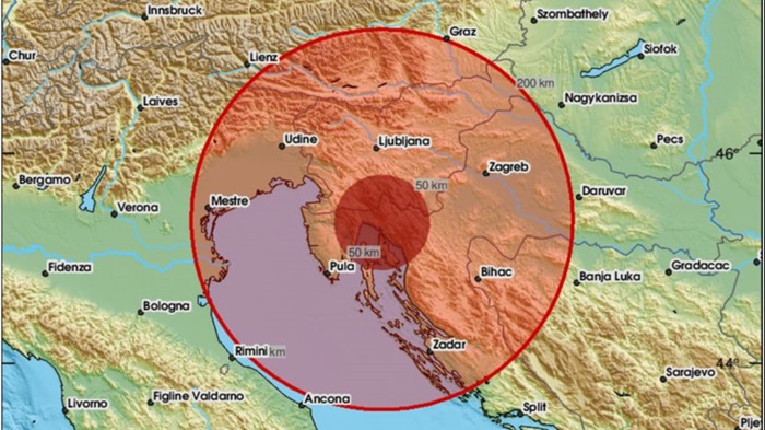 Snažan zemljotres pogodio Rijeku