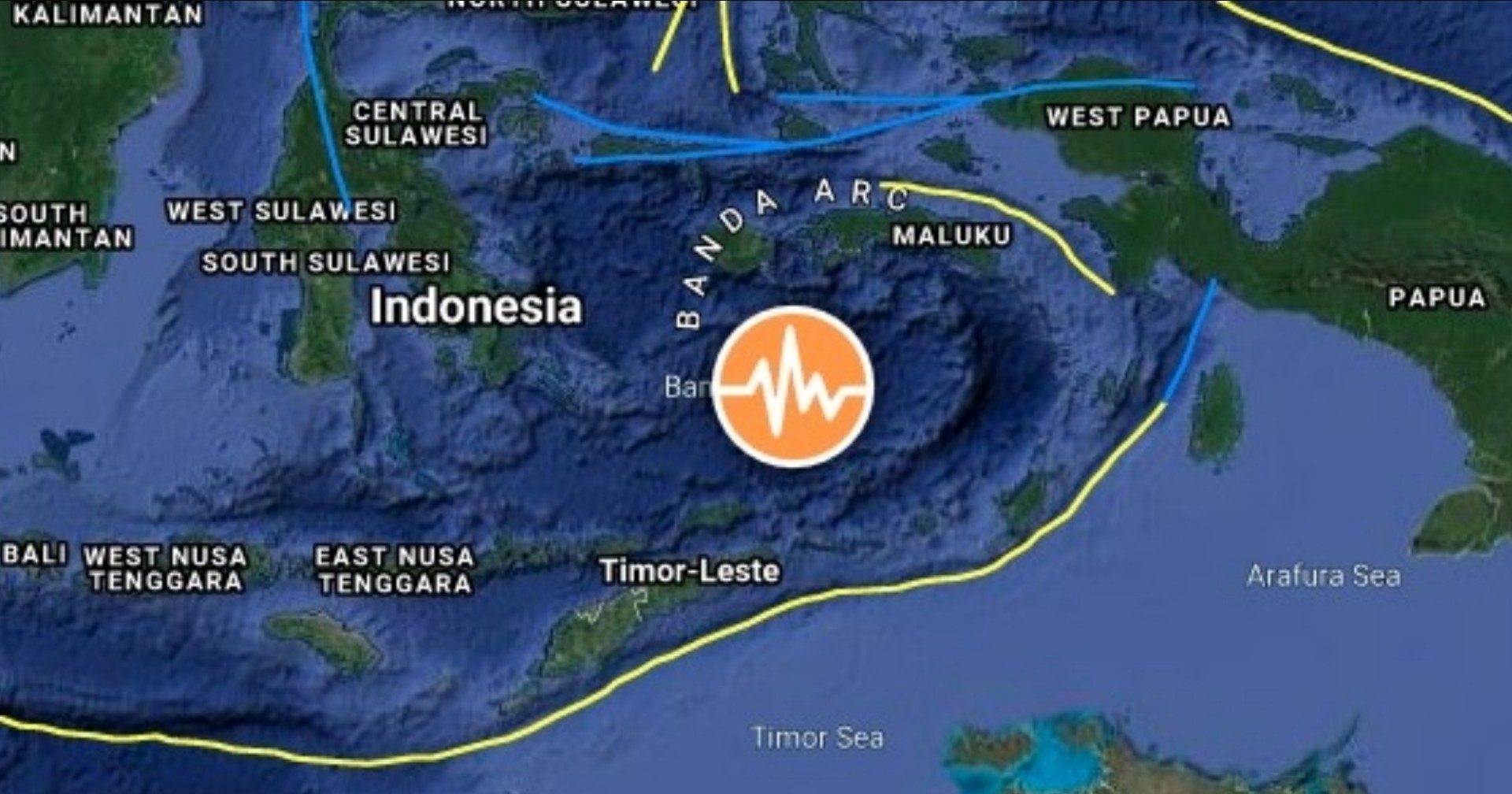 Snažan zemljotres u Indoneziji