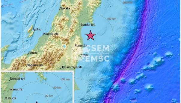 Snažan zemljotres uzdrmao Japan, izdato upozorenje na cunami