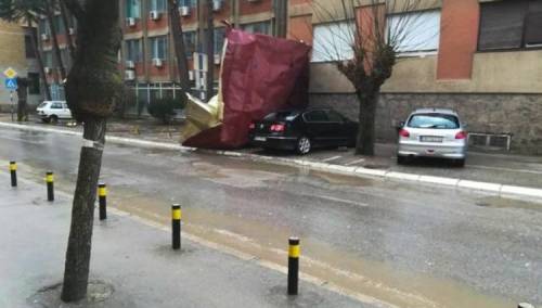 Snažna oluja na jugu Srbije